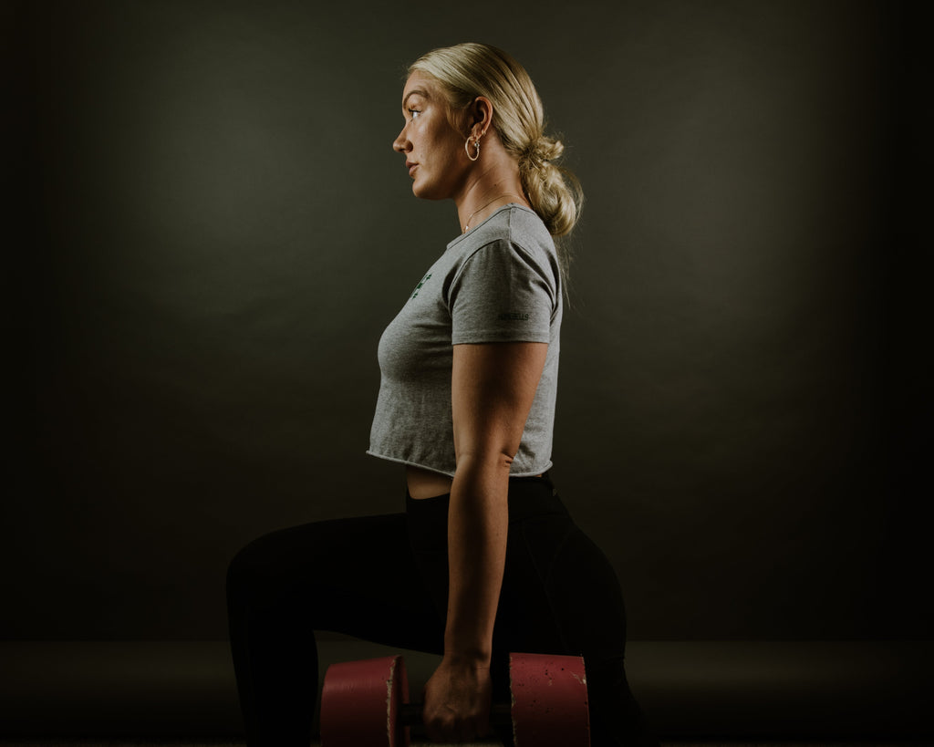 "LIVE WITHOUT EXCUSES" Crop Top