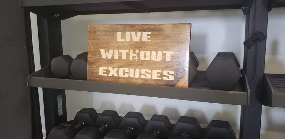 Official Hand Cut Pine Wood Sign