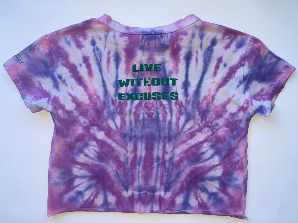 The Purple Tiger Lunge (crop top)